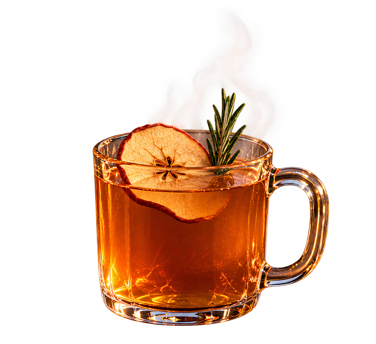 The Slow Ember cocktail in a glass mug