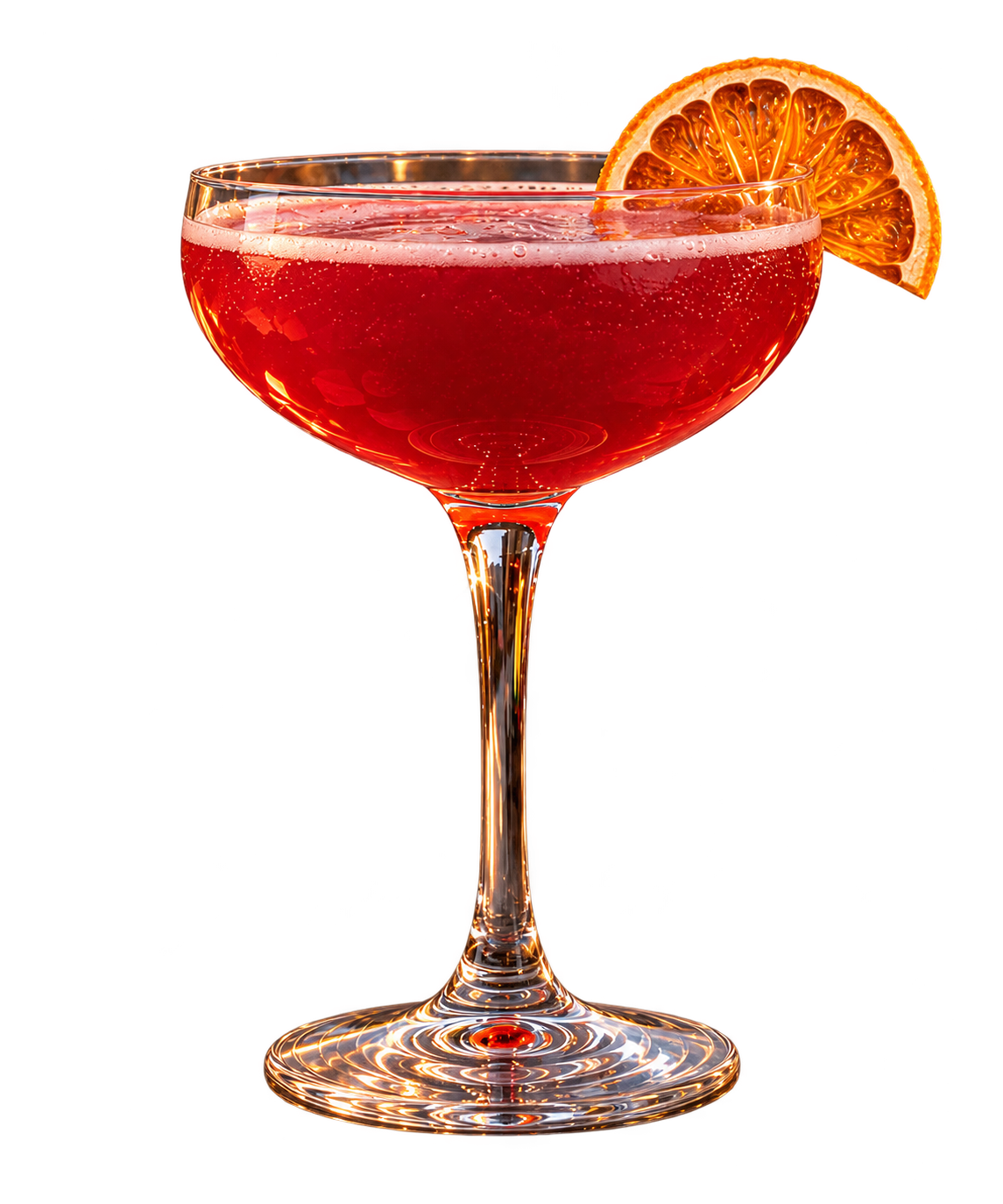 The West Elk Affair cocktail in a coupe, chilled